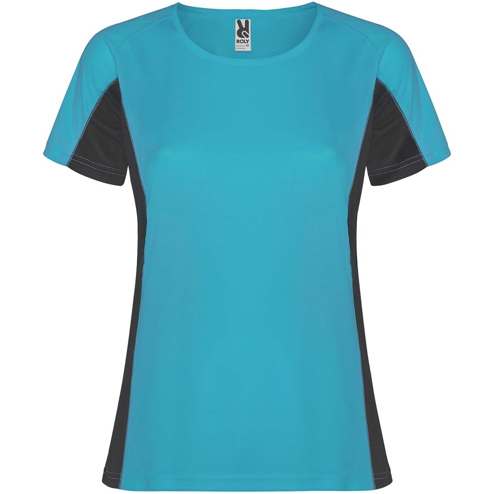Shanghai Sport T-Shirt für Damen türkis, Dark Lead