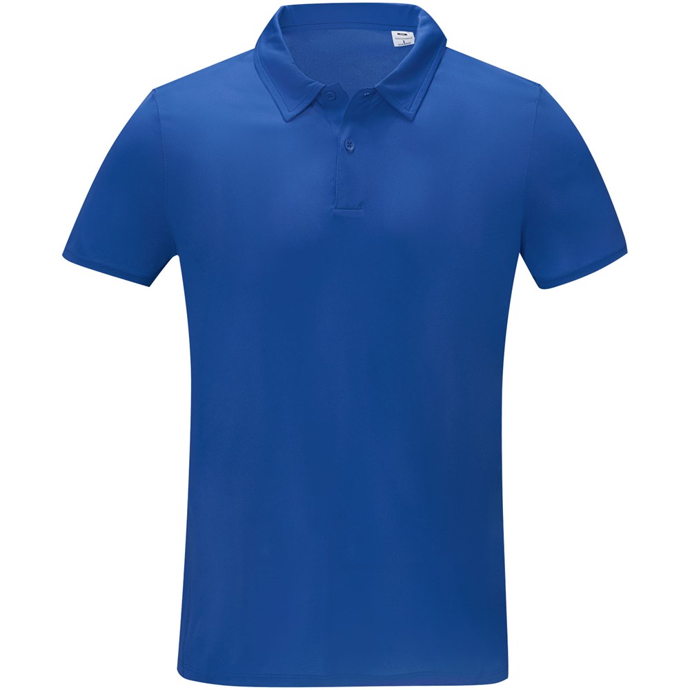 Deimos Poloshirt cool fit mit Kurzärmeln für Herren blau
