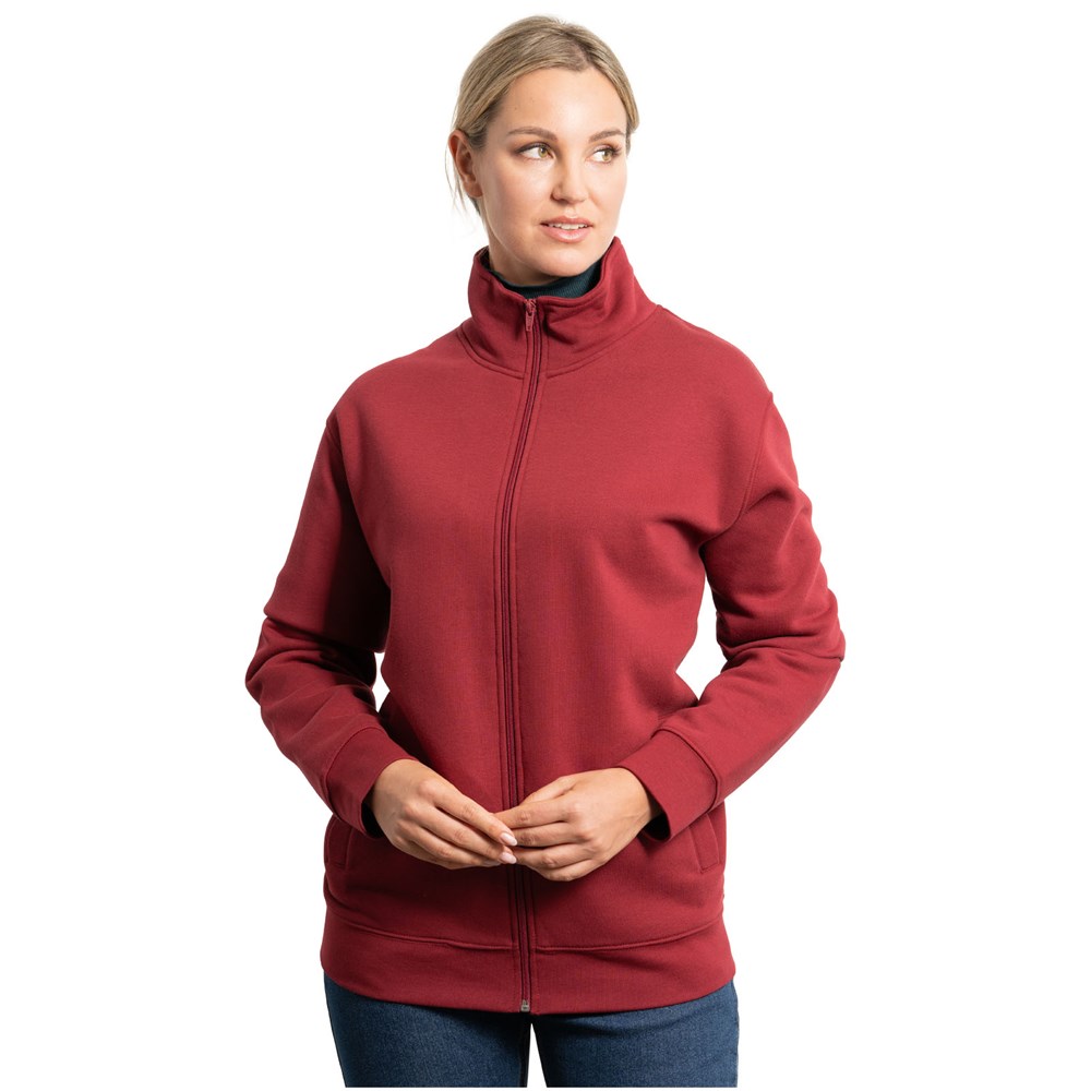 Ulan Sweatjacke Unisex rot