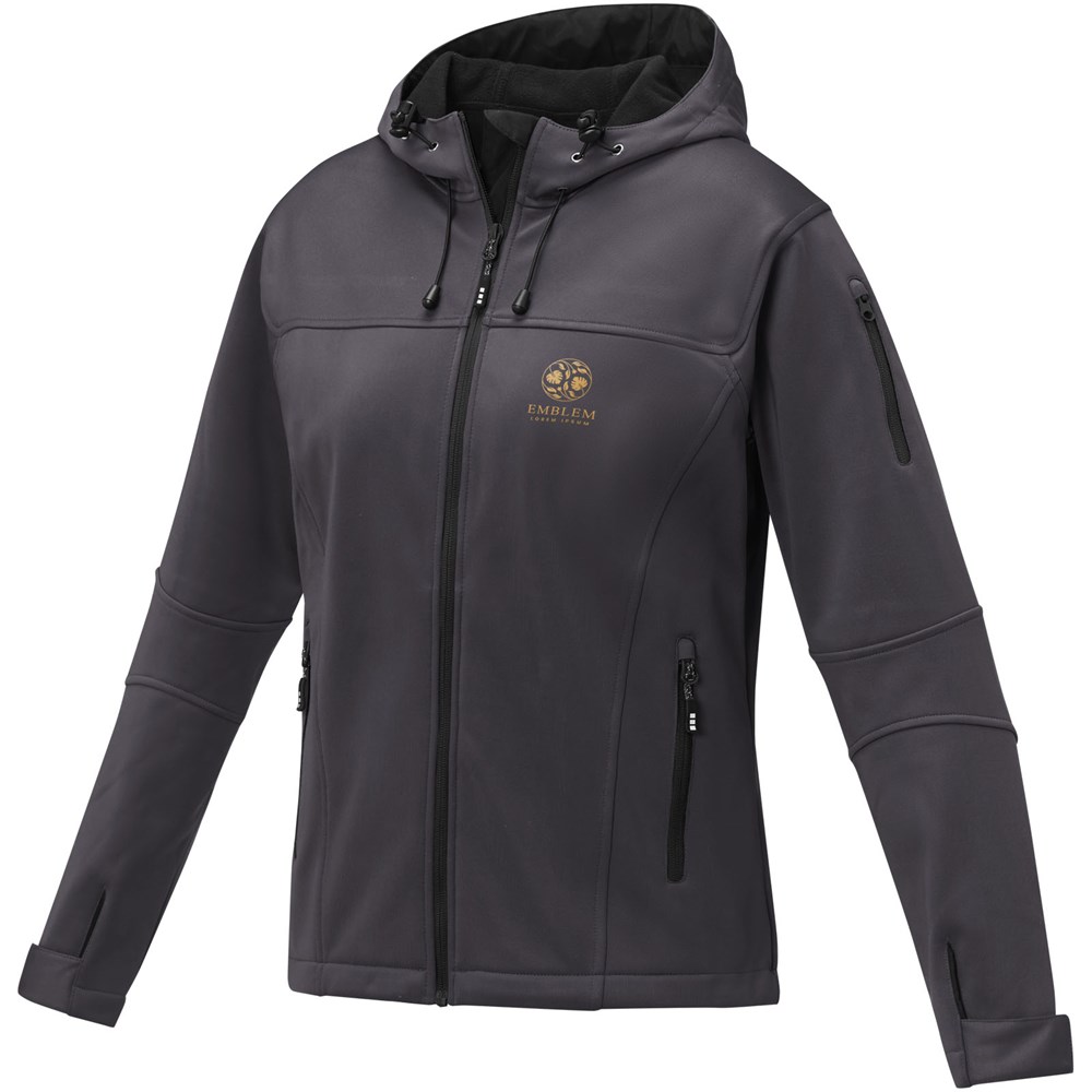 Match Softshelljacke für Damen storm grey