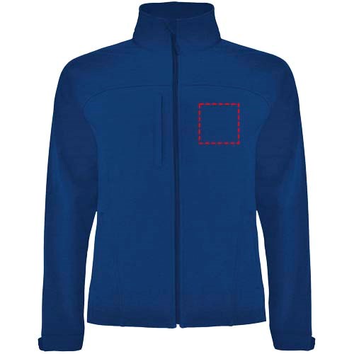 Rudolph Softshelljacke Unisex royalblau