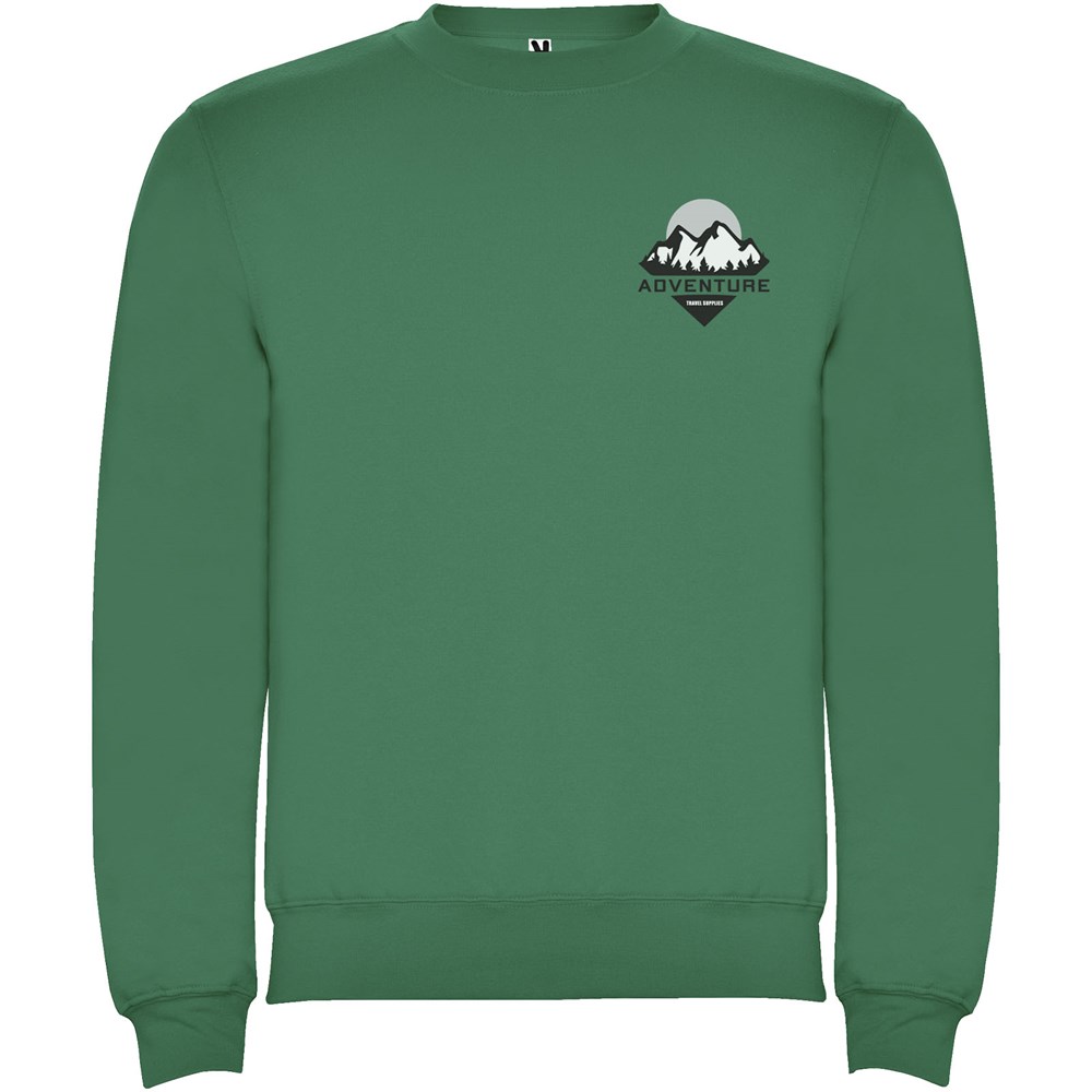 Clasica Sweatshirt mit Rundhalsausschnitt Unisex Kelly Green