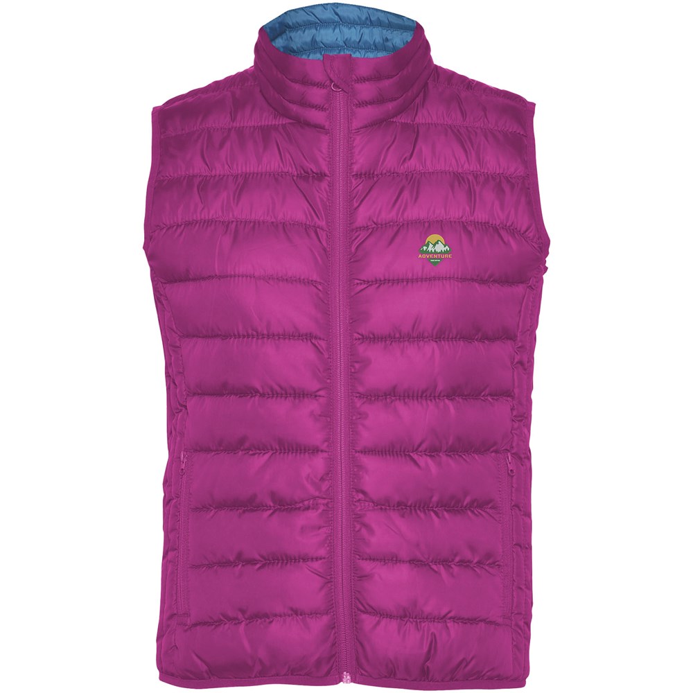 Oslo isolierter Bodywarmer für Damen Fucsia
