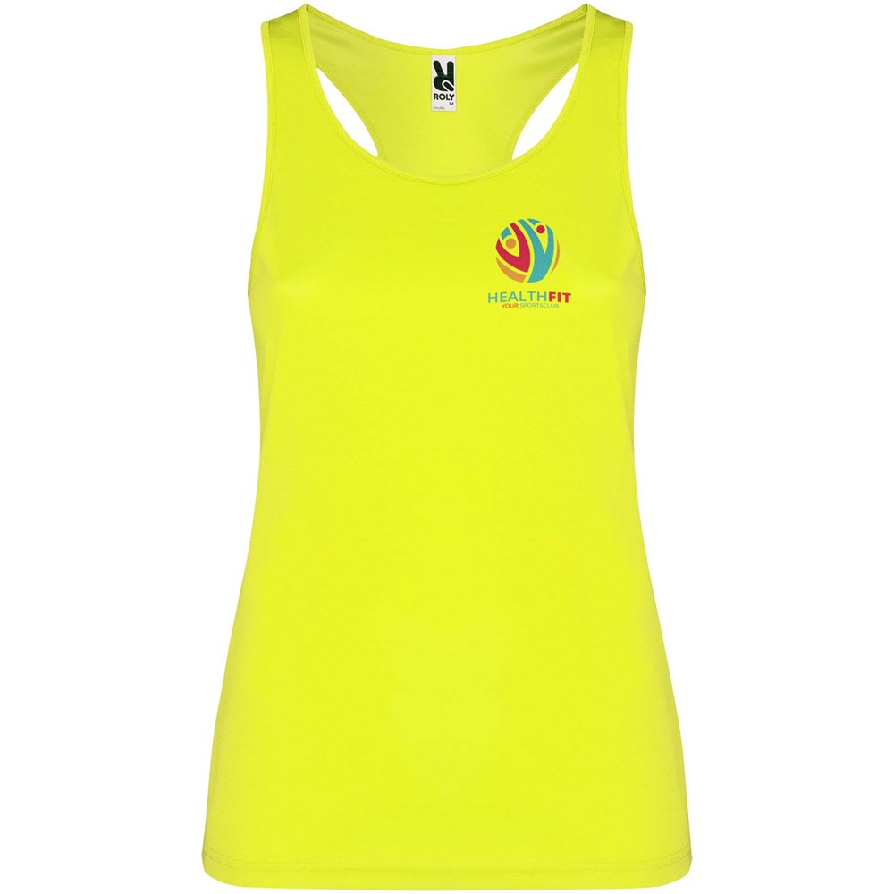Schura Sport Top für Damen Fluor Yellow