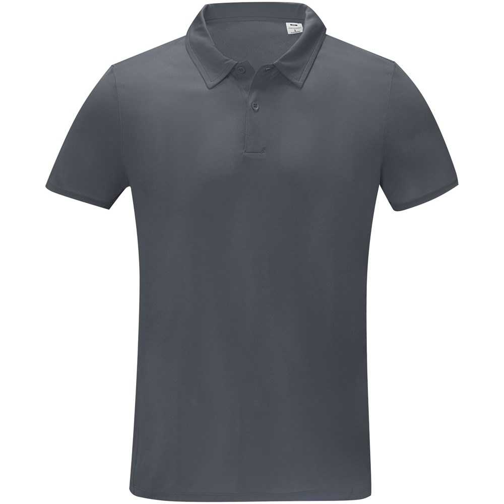 Deimos Poloshirt cool fit mit Kurzärmeln für Herren storm grey