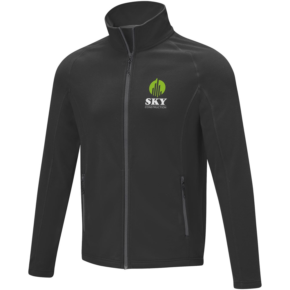 Zelus Fleecejacke für Herren schwarz