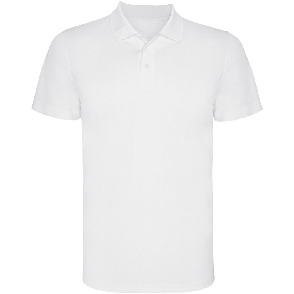 Monzha Sport Poloshirt für Herren weiss