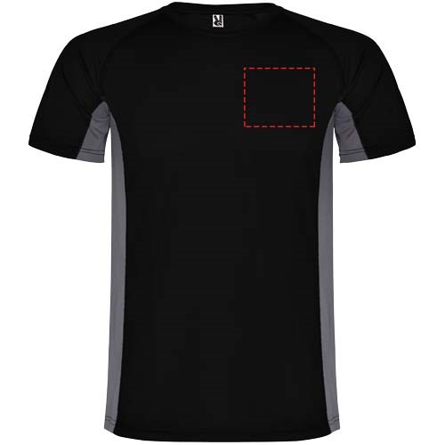 Shanghai Sport T-Shirt für Herren schwarz, Dark Lead