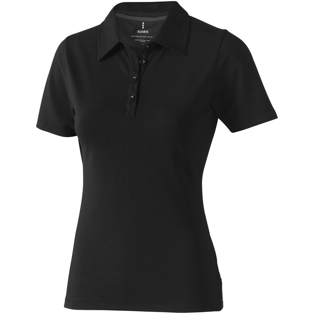 Markham Stretch Poloshirt für Damen anthrazit