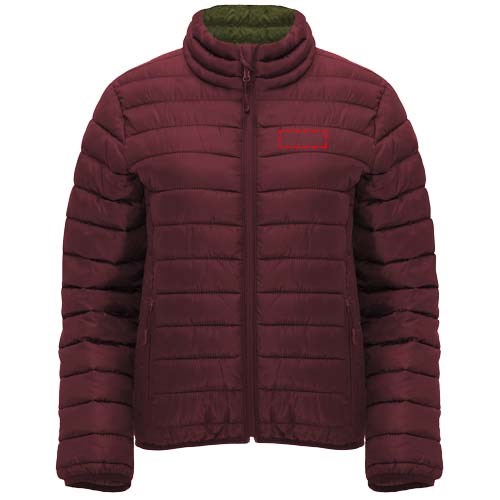 Finland isolierte Jacke für Damen Garnet