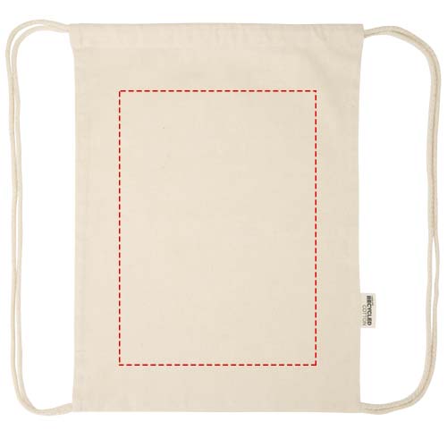 Oregon Blend 140 g/m² GRS-recycelter Turnbeutel 5 L