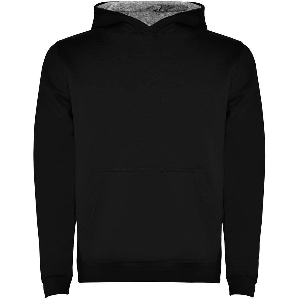 Urban Kapuzenpullover für Kinder schwarz, Marl Grey