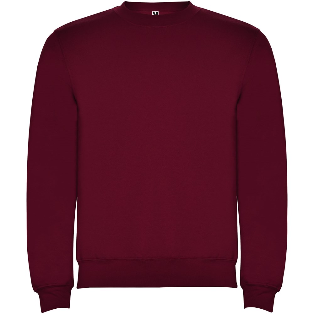 Clasica Sweatshirt mit Rundhalsausschnitt Unisex Garnet