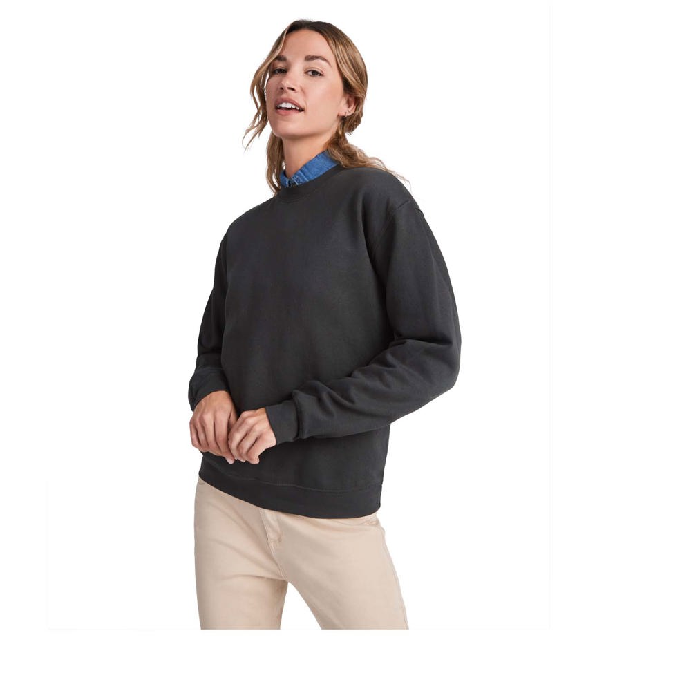 Clasica Sweatshirt mit Rundhalsausschnitt Unisex Berry Red