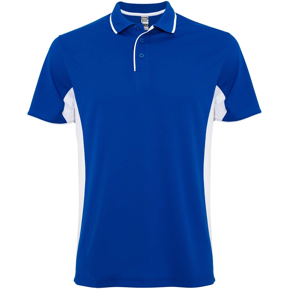 Montmelo Sport Poloshirt Unisex royalblau, weiss