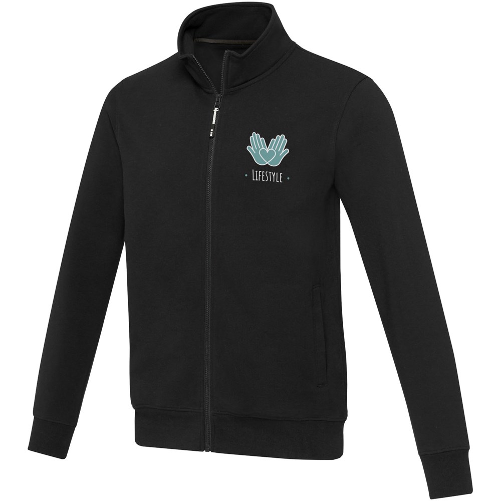 Galena Aware™ Sweatjacke aus recyceltem Material Unisex schwarz