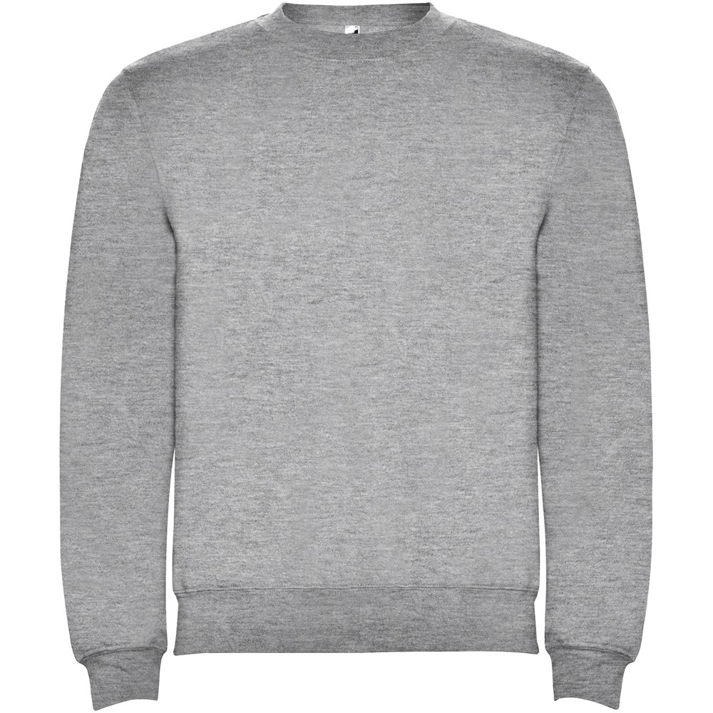 Clasica Sweatshirt mit Rundhalsausschnitt Unisex Marl Grey