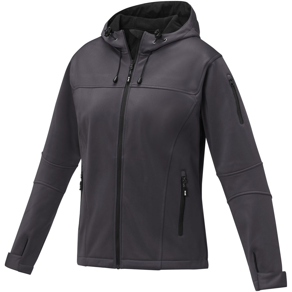 Match Softshelljacke für Damen storm grey