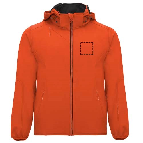Siberia Softshelljacke Unisex Vermillon Orange