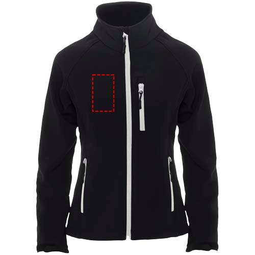 Antartida Softshelljacke für Damen schwarz