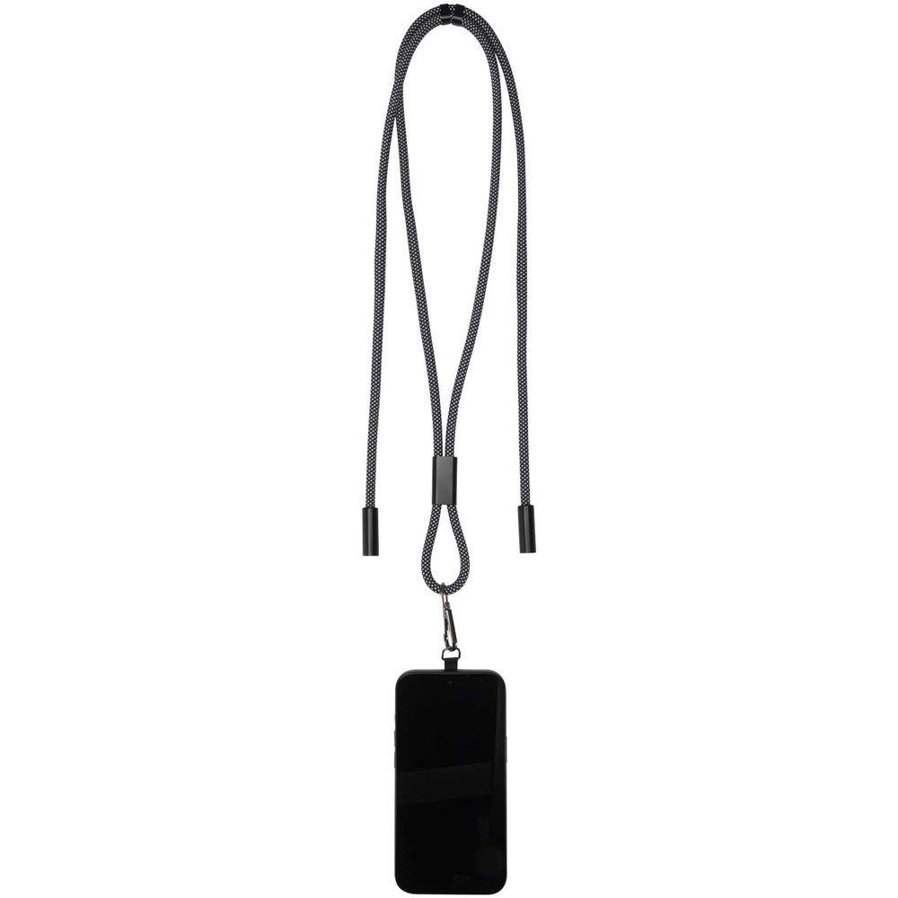 SMART 65W RPET Ladekabel mit Lanyard