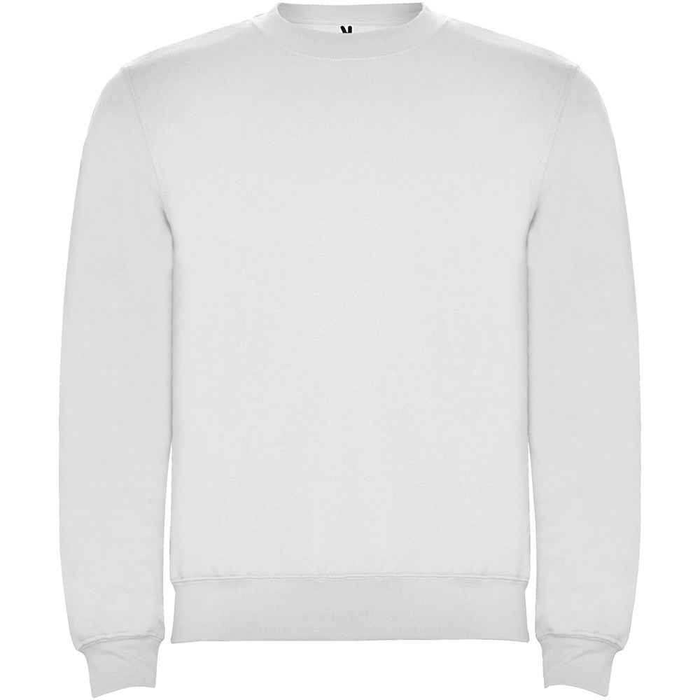 Clasica Sweatshirt mit Rundhalsausschnitt für Kinder weiss