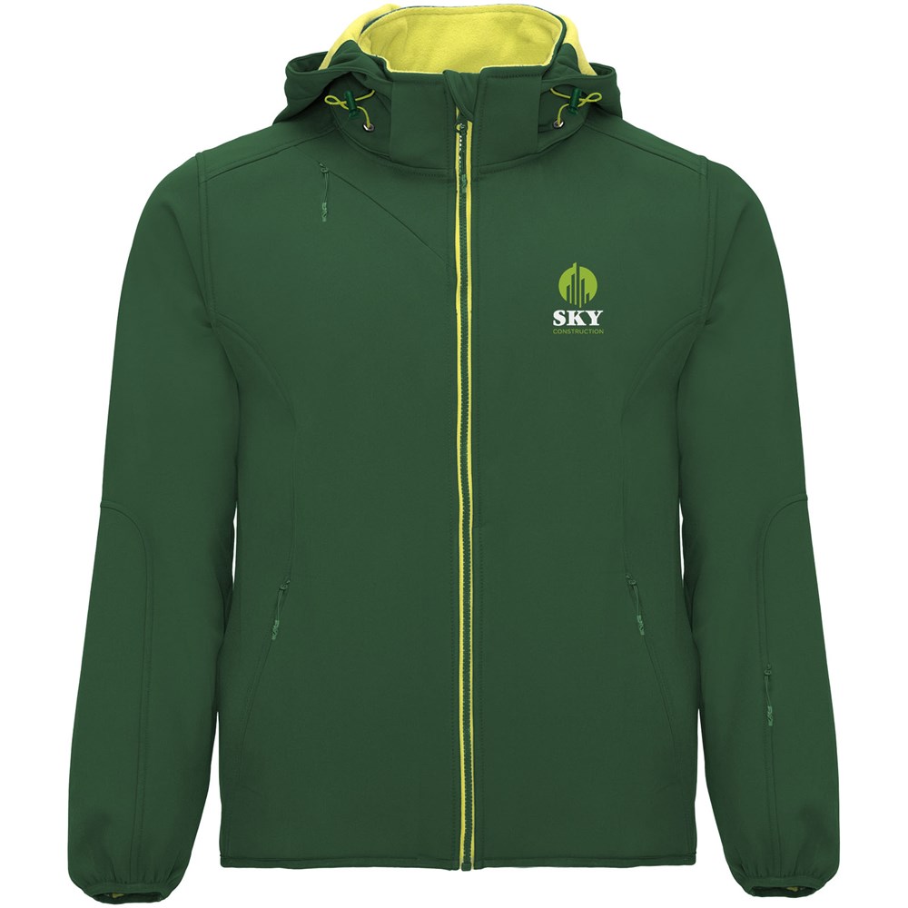 Siberia Softshelljacke Unisex dunkelgrün