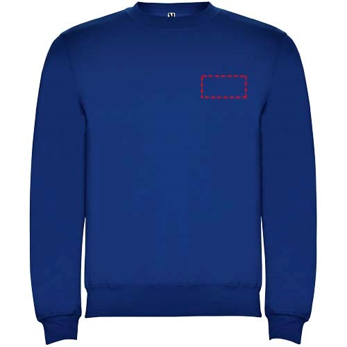 Clasica Sweatshirt mit Rundhalsausschnitt für Kinder royalblau