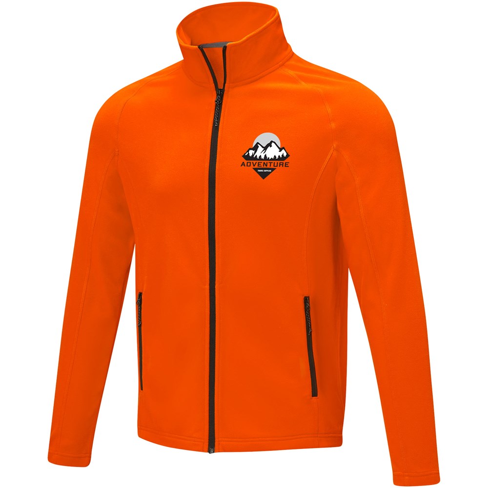 Zelus Fleecejacke für Herren orange
