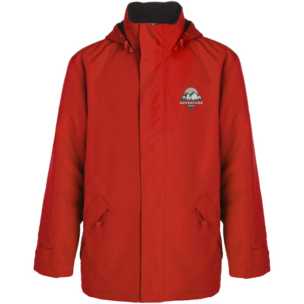 Europa Thermojacke für Kinder rot
