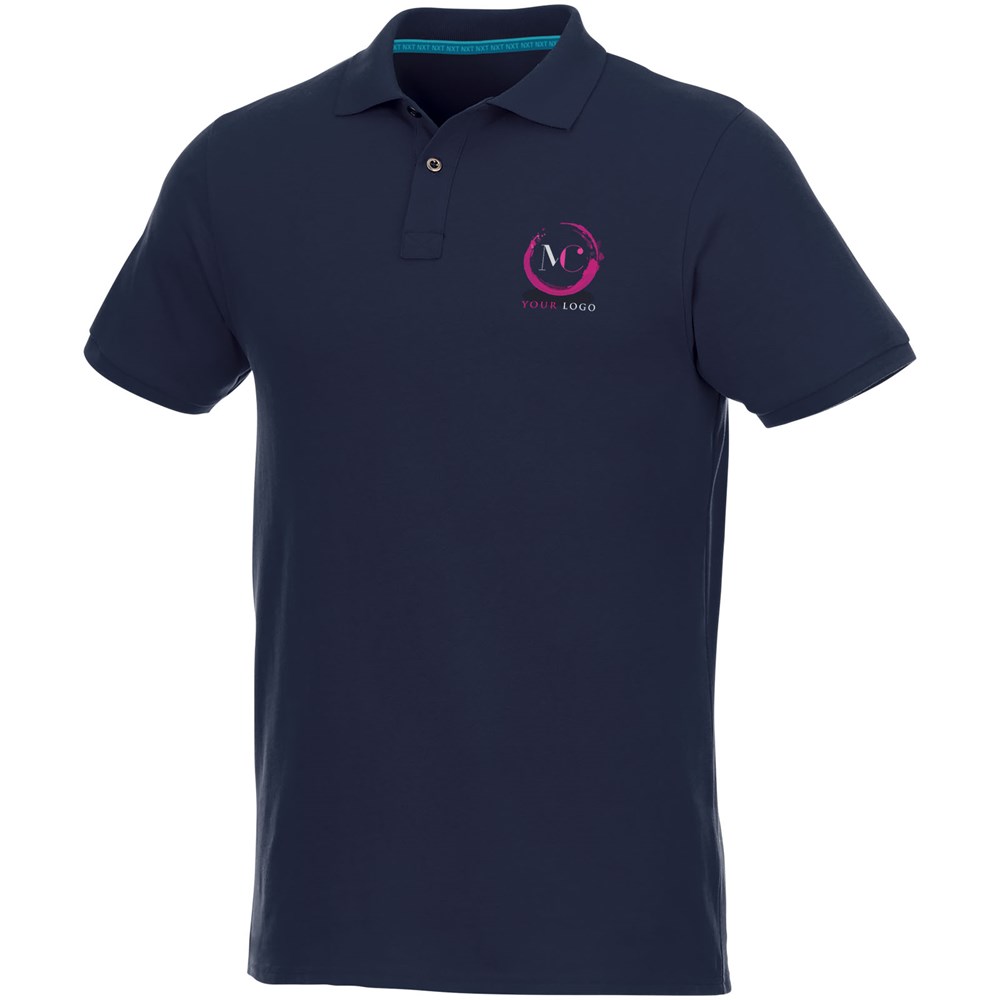 Beryl Poloshirt aus Bio-Recyclingmaterial für Herren navy