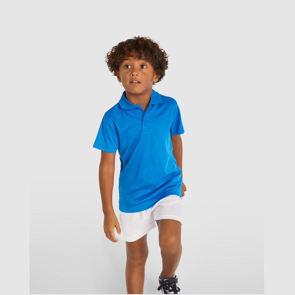 Monzha Sport Poloshirt für Kinder rot
