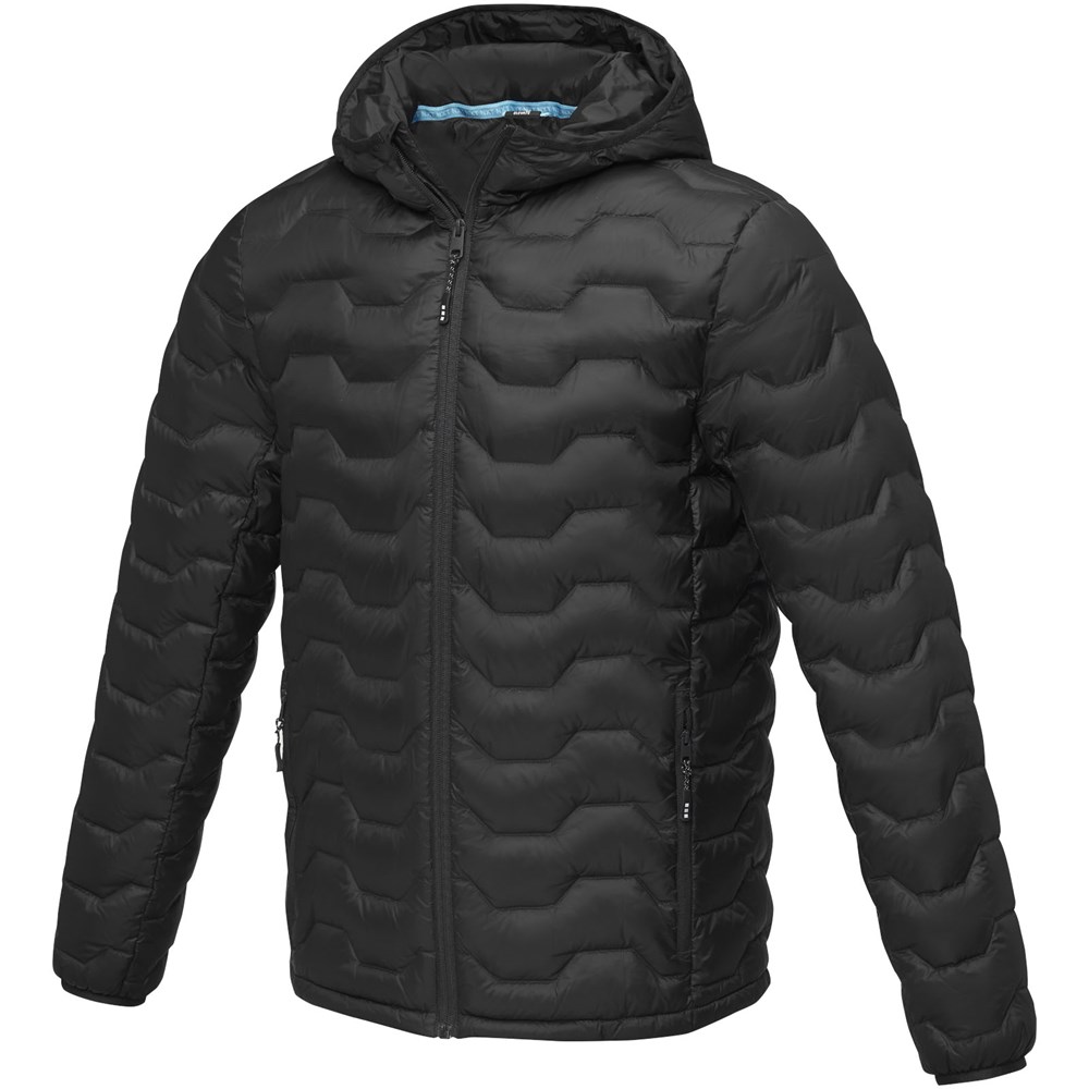 Petalite GRS Daunenjacke aus recyceltem Material für Herren schwarz