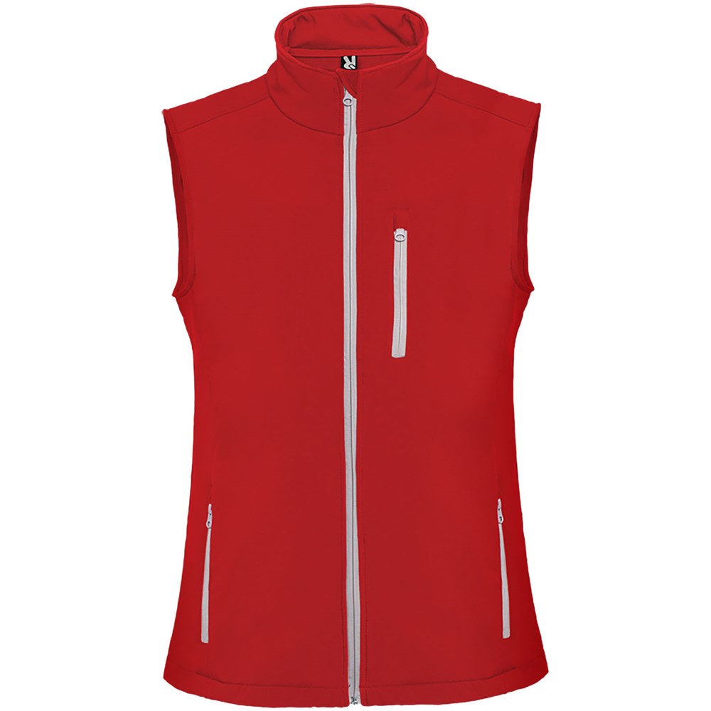 Nevada Softshellbodywarmer Unisex rot