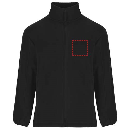 Artic Fleecejacke für Herren schwarz