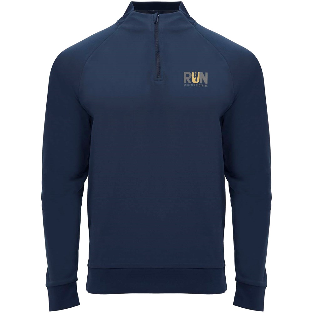 Epiro Half-Zip Sweatshirt Unisex Navy Blue