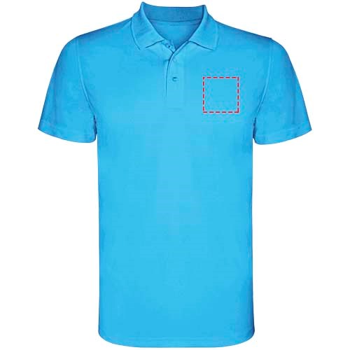 Monzha Sport Poloshirt für Kinder türkis
