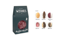 Beutelschachtel mit Weihnachtsbonbons