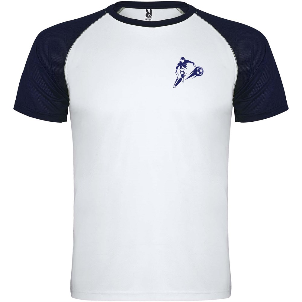 Indianapolis Sport T-Shirt für Kinder weiss, Navy Blue
