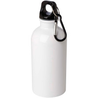 Oregon 400 ml RCS-zertifizierte, einwandige Trinkflasche aus Edelstahl mit Karabinerhaken