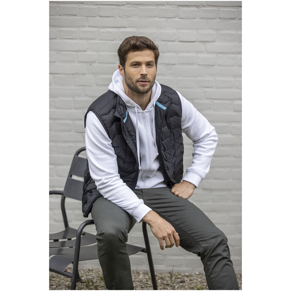 Epidote GRS isolierter Daunen-Bodywarmer aus recyceltem Material für Herren navy