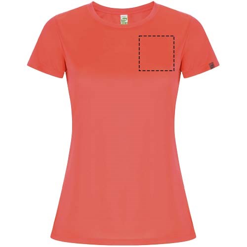 Imola Sport T-Shirt für Damen Fluor Coral
