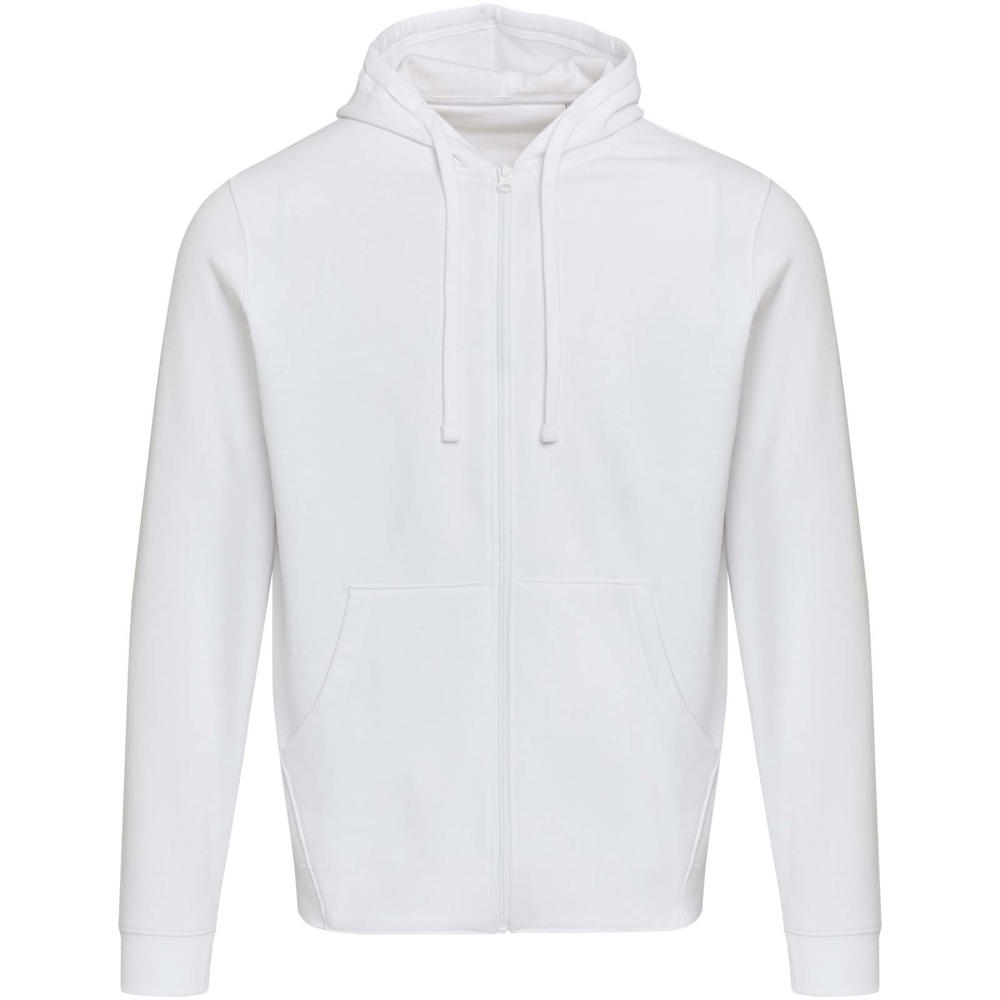 Jasper 280 g/m² Kapuzenpullover aus recycelter Bio Baumwolle (OCS) unisex weiss