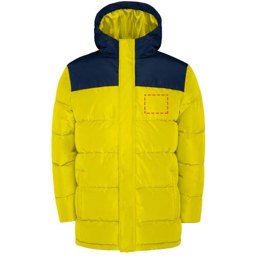 Tallin Steppjacke Unisex gelb, Navy Blue