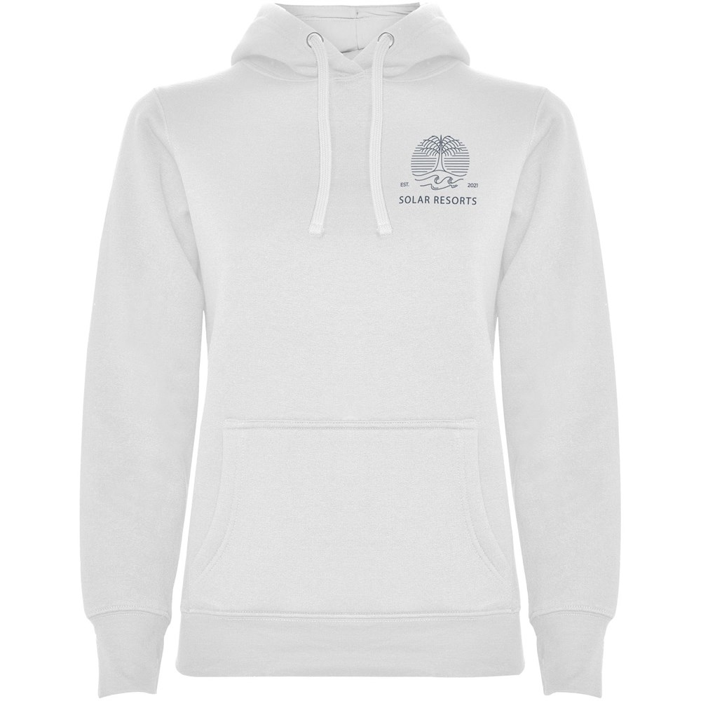 Urban Kapuzenpullover für Damen weiss