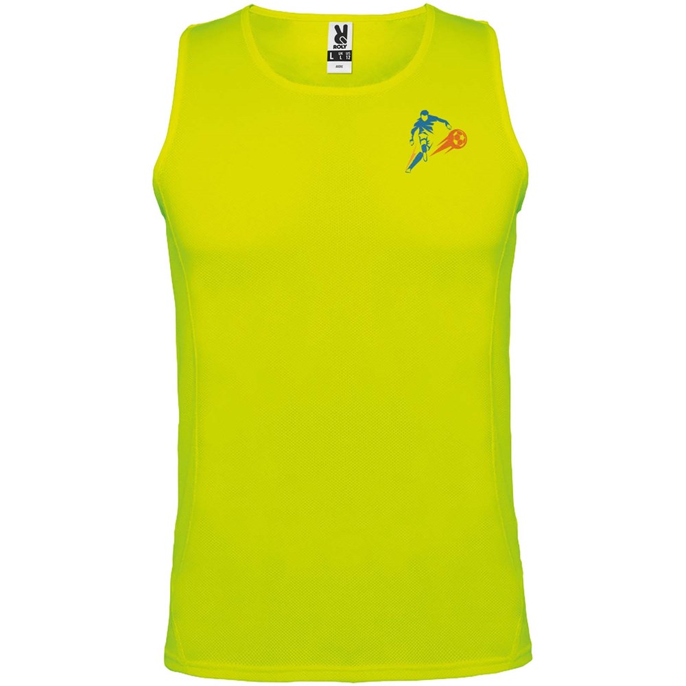Andre Sport Top für Herren Fluor Yellow