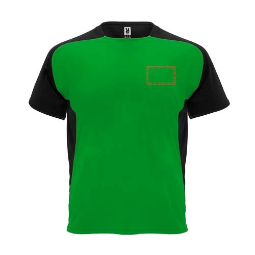 Bugatti Sport T-Shirt für Kinder farngrün, weiss