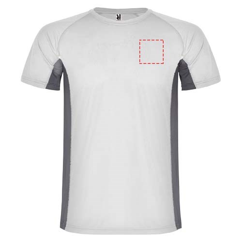 Shanghai Sport T-Shirt für Kinder weiss, Dark Lead