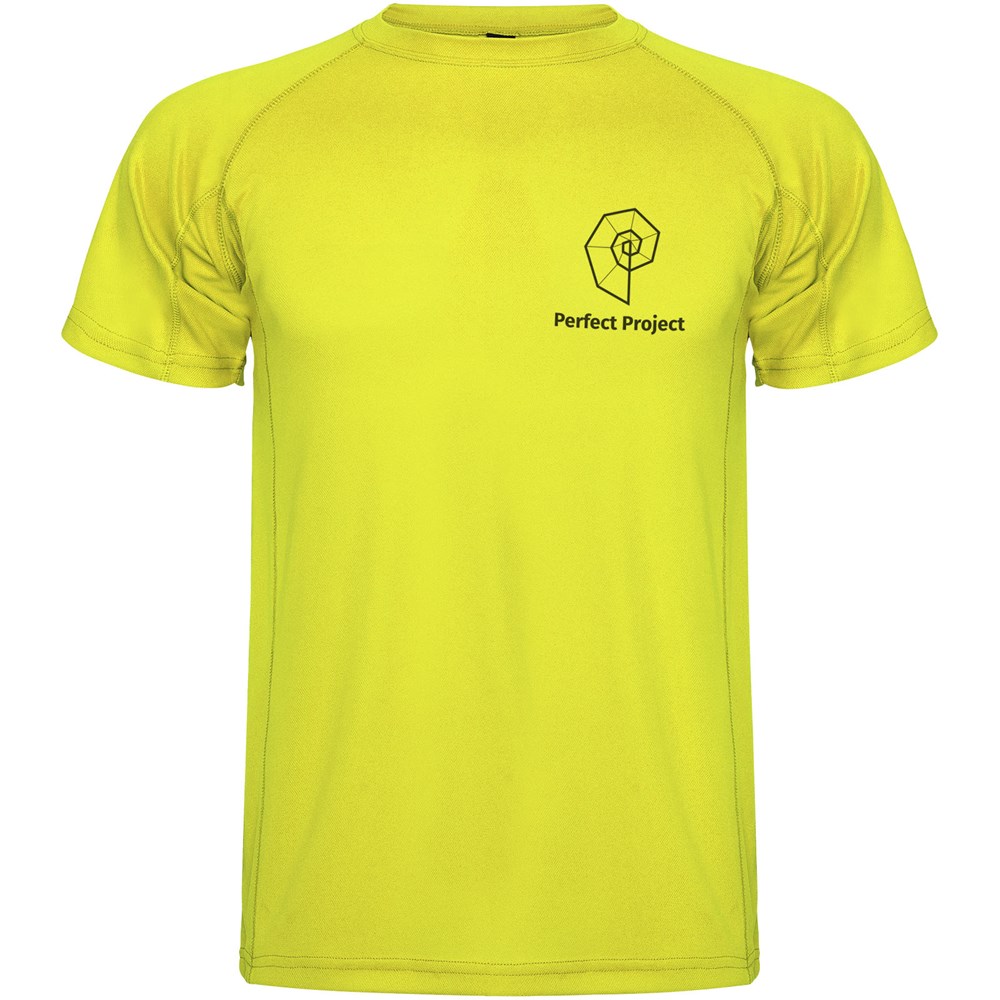 Montecarlo Sport T-Shirt für Herren Fluor Yellow