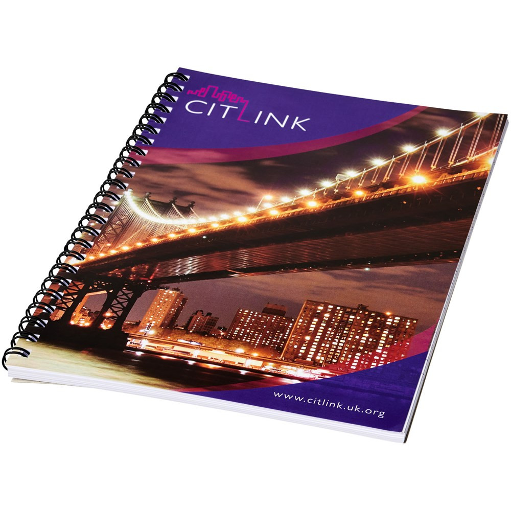 Desk-Mate® A4 Notizbuch mit Spiralbindung